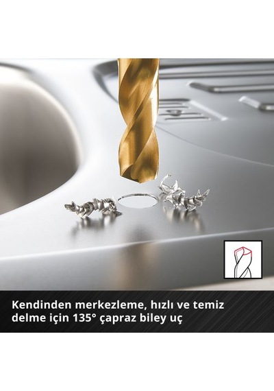 Einhell Metal MatkapUç Seti 19 Parça  - 49427019