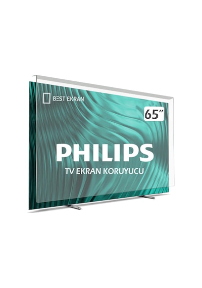 Philips Uyumlu 65PUS8807 TV EKRAN KORUYUCU - 65" inç tv ekran Ko