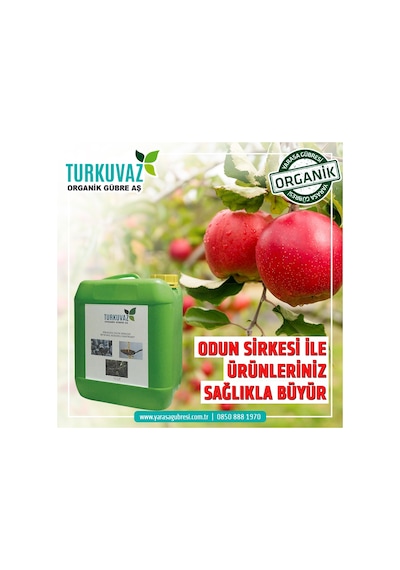 500 ML Turkuvaz Doğal Odun Sirkesi (Zararlılara Organik Çözüm)
