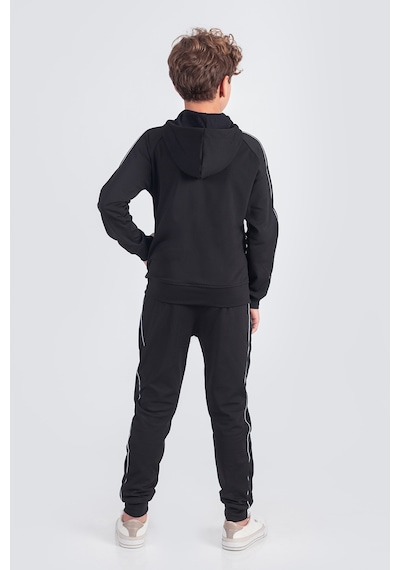 Dalgıç Kumaş Unisex Çocuk Eşofman Takımı Unlimited Potential Esf1725y Siyah