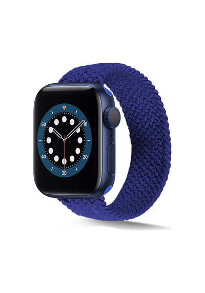 Apple Uyumlu  Watch 40 MM Krd-38 Hasır Örgü Dizayn Medium Kordon