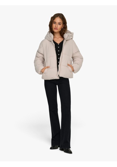 Only Onljuta Short Puffer Otw Noos Kadın Bej Mont - 15365799