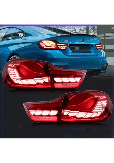Bmw F32 2014-2020 Kırmızı Drogon Gts Ledli Arka Stop Lambası