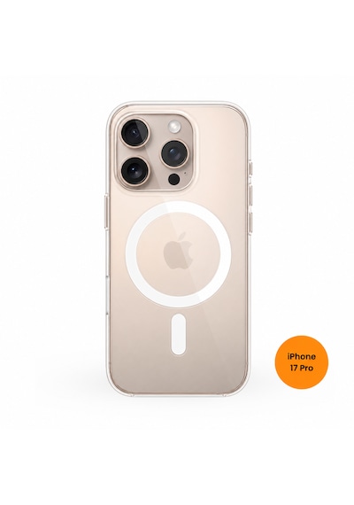 Teknoway Apple, Uyumlu iPhone 17 Pro Magshield Kılıf Şeffaf