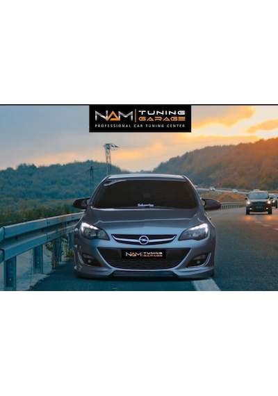 Opel Astra J Yarasa Ayna Kapağı - Parlak Siyah Abs Plastik