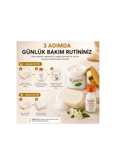 3'lü Bakım Seti Cilt Beyazlatıcı Ve Leke Karşıtı Beauty Cream + Süt Serumu + Sabun - 695206975