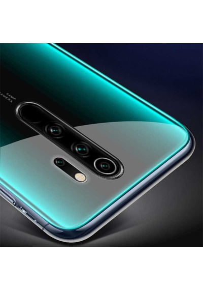 Xiaomi Redmi Note 8 Pro Kilif Seffaf Silikon Hibrit Case 390885034