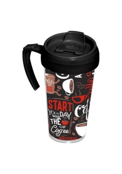 Herevin 161449-804 Kulplu Coffee Mug 500 Ml Çok Renkli