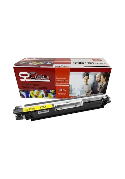 Hp 126a Ce312a Sarı Uyumlu Toner 1000 Sayfa Cf350a Crg729 Cp1025 M175 M275 M176 M177 Lbp7010 7018