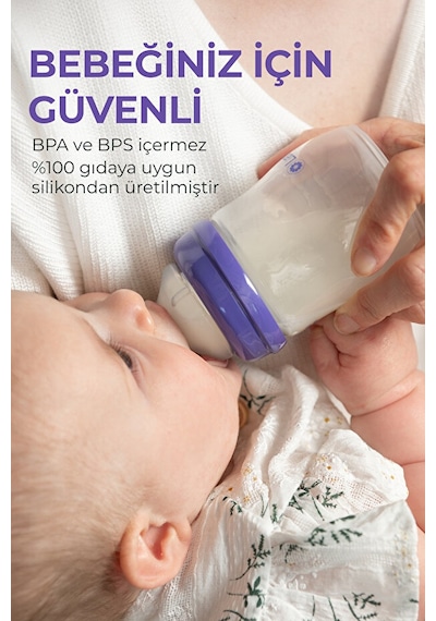 Lansinoh® NaturalWave® 2'li Biberon Emziği Hızlı Akışlı (6 Ay+)