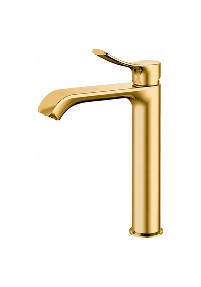 Valero Çanak Tipi Lavabo Bataryası Mat Altın Vm-1204
