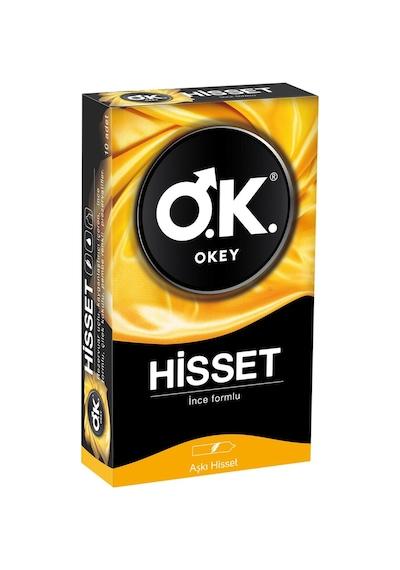 Okey Prezervatif Hisset 10lu 6'li Avantaj Paketi - 6 Adet Tarı