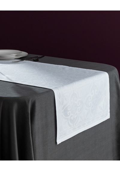 Madame Coco Pradines Runner - Beyaz - 45x160 Cm 8684427113912 Beyaz