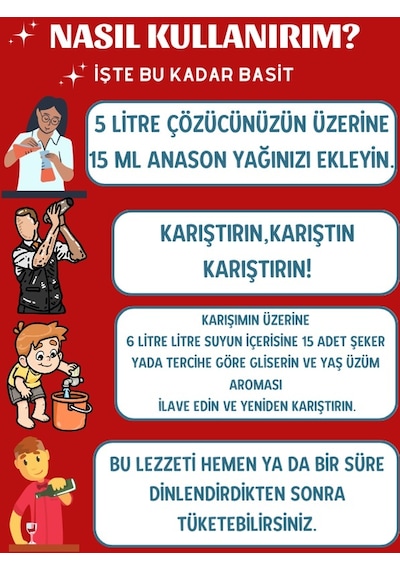 Sek Aroma Kristalize Saf Anason Yağı 15 ML - 5 L Uyumlu Sek Aroma Kristalize Saf Anason Yağı 15 ML - 5 L Uyumlu