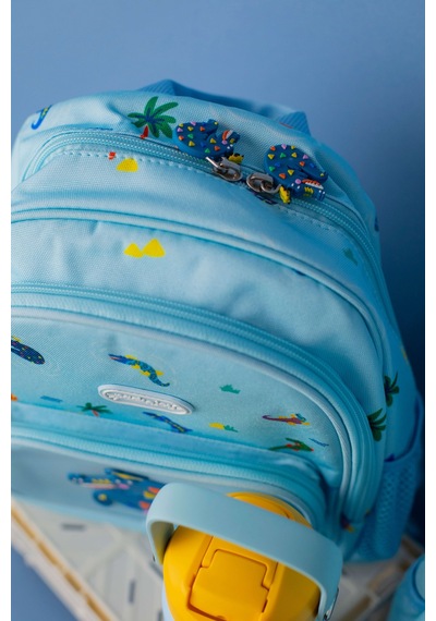 Packnjoy - Çocuk Sırt Çantası Small 2-4 Yaş - Snappy Croc Mavi