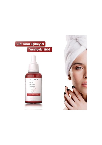 Voop Kırmızı Peeling, Cilt Yenileyici Serum 30 Ml