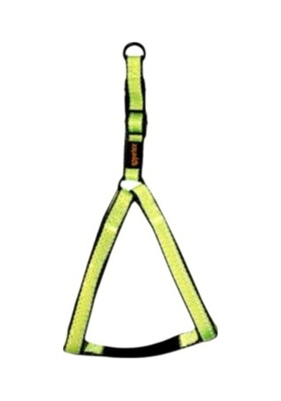 Reflektörlü Kelebek Tasma Neon Sarı Siyah M Diğer