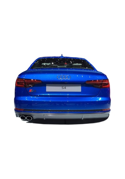 Audi A4 B9 2016 Sonrası S4 Soldan Çift Çıkış Arka Tampon Eki - Di