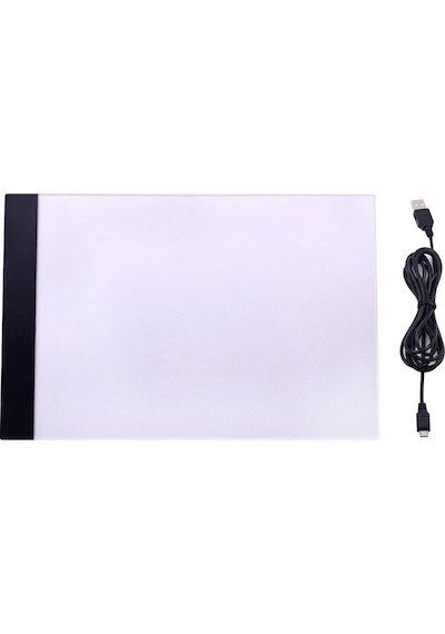 TechTic LED Işıklı Çizim Tableti Kopyalama Panosu 24 x 15 CM