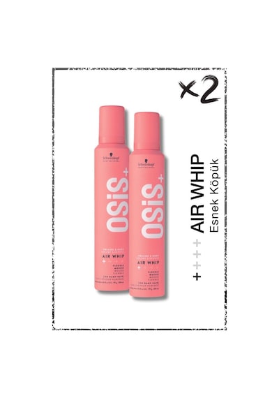Osis Air Whip Esnek Köpük 2 x 200 ML