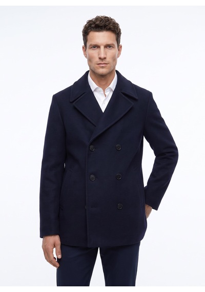 Fabrika F5wm-kbn 2470 Lacivert Erkek Slim Fit Kaban
