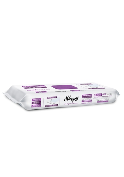 Sleepy Easy Clean Orkide Bahçesi Mopa Uyumlu Yer Temizlik Havlusu&Mendili 20 Yaprak