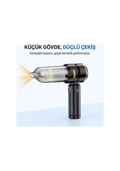 St-6659plus Brushless Kablosuz Süpürge Type-c, 20000mah
