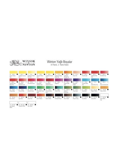 Wınsor & Newton Wınton 37 ML Yağlı Boya 644 Titanium White