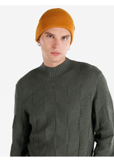 Colin's Colins Regular Fit Balıkçı Yaka Yeşil Erkek Kazak Cl1065745 Haki
