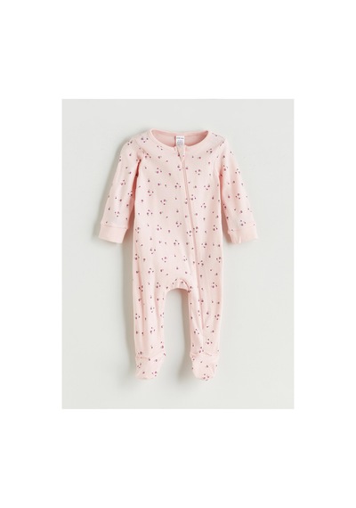 Alıta Cıty Farkıyla Lcw Baby Pembe Oval Yaka Kız Bebek Tulum 2'li - 940159393