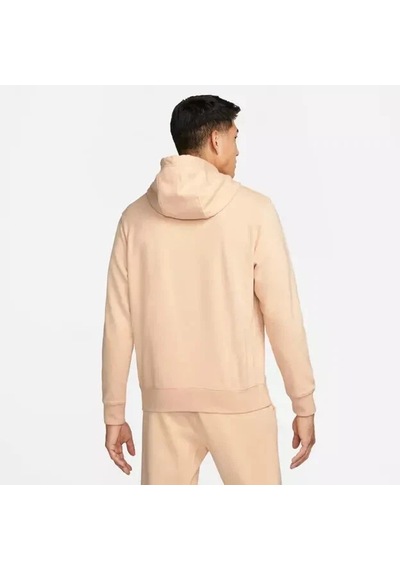 Nike Sportswear Hoodie Fleece Şardonlu Kapüşonlu Sweatshirt Somon