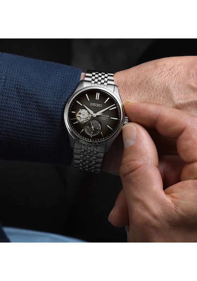 Seiko Presage Classic Series Sumi-iro Open Heart - SPB471J Otomatik Erkek Kol Saati