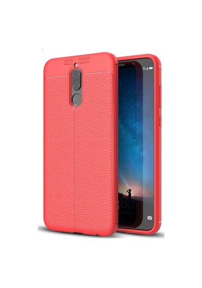 Huawei Mate 10 Lite Deri Görünümlü Lux Niss Silikon Kilif 457122324