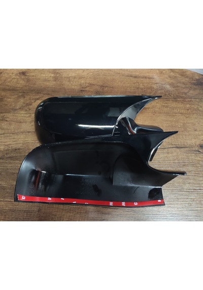 Renault Megane 2 Batman Yarasa Ayna Kapağı Piano Black