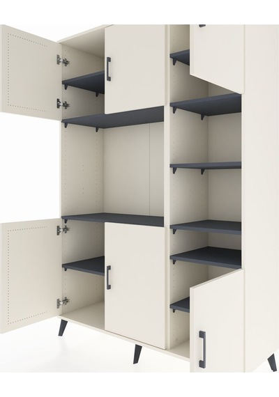 Hyperion Dolap 10 Raflı 6 Kapaklı 132x44x195 Aytaşı-aytaşı/an... Aytaşı Hyperion Dolap 10 Raflı 6 Kapaklı 132x44x195 Aytaşı-aytaşı/an... Aytaşı