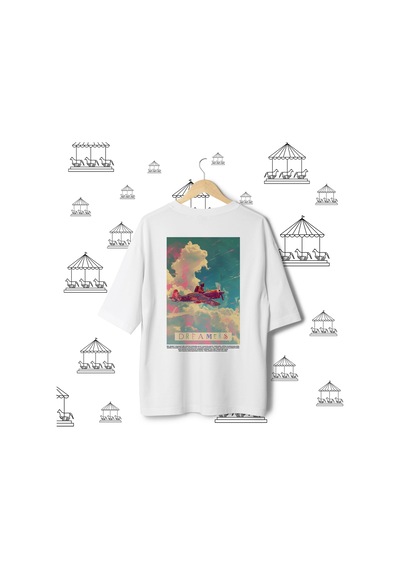 Dreamers Serisi No:14 T-shirt - Gri