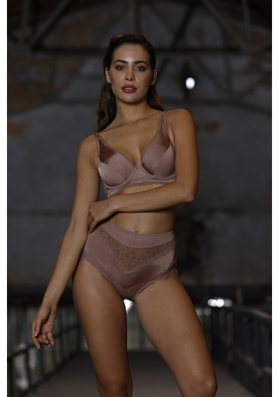 Etiler Collection Golshan Giorgia Wire Bra, Vizon Konforlu Ve Şık Sütyen Çok renkli