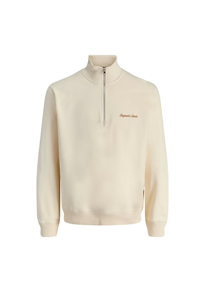 Jack & Jones Norrebro Erkek Krem Sweatshirt 12282899-anw Krem