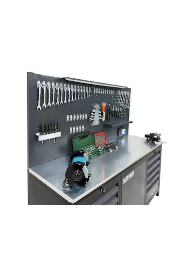 Takpower 2 Metre Dolu Takım Tezgahı 10 Çekmeceli 1 Dolaplı Pro