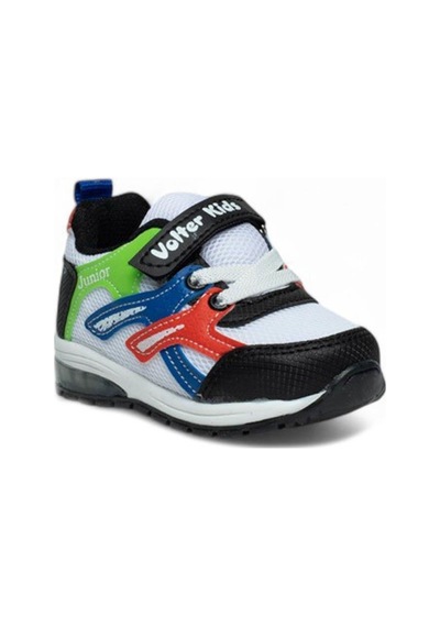 117 Çocuk Işıklı Sneaker Siyah/yeşil