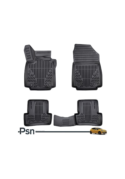 Renault Clıo 4 2012-2018 Ile Uyumlu - Araca Özel Paspas