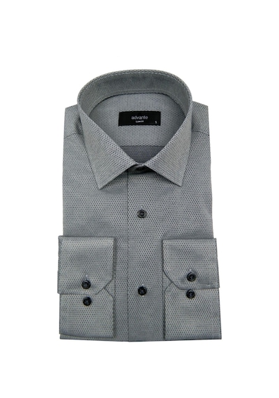 Erkek Slim Fit Jakarlı Gömlek Bgl-st00166 Gri