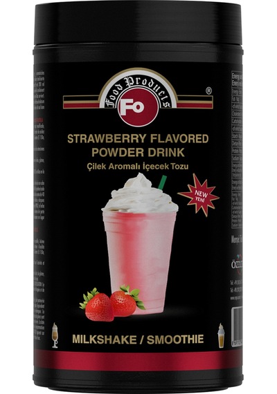 Çilek Aromalı İçecek Tozu - Milkshake 1 Kg 1 KG