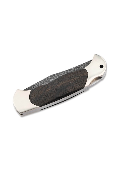 Böker Manufaktur Scout Bog Oak Damask Kamp Çakı Kahverengi