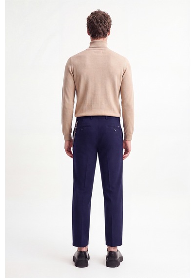 Antioch Erkek Aksesuar Detaylı Slim Fit Pantolon Lacivert