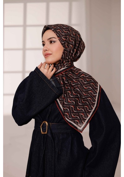 Mimiyum D S Model Soft Eşarp Kiremit