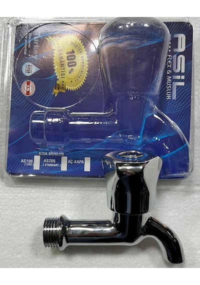 Asil Açkapa Kısa Musluk Krom