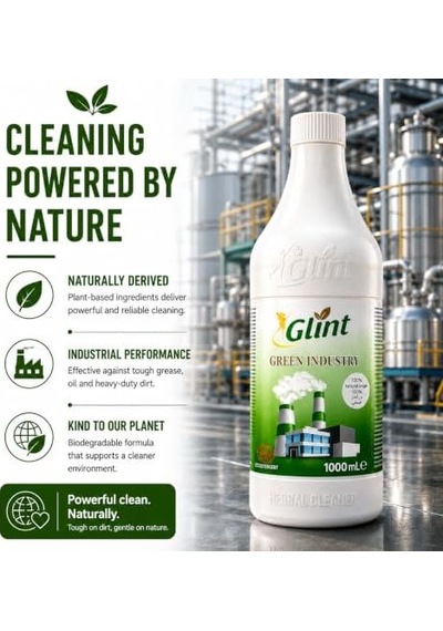 Green Industry 1 Litre%100 Bitkisel Banyo Tuvalet Temizleyici Kireç Çözücü Şömine Temizleyici Sprey 0