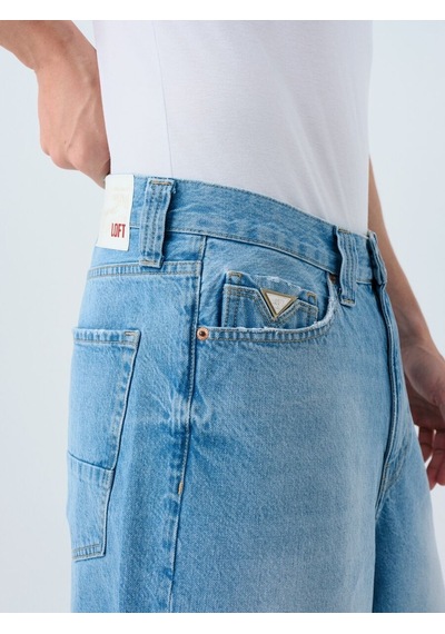 LOFT Baggy Fit Erkek Şort Lf2039625 Q1.v1 Denim