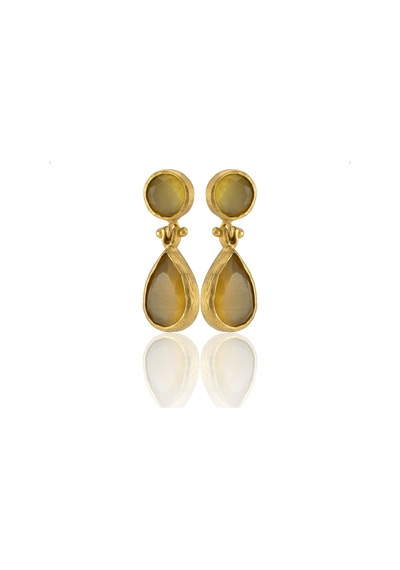 Kadir Jewellery 22 Ayar Altın Kaplama Vintage Küpe -el İşçiliği Ve Hipoalerjenik Küpe Sarı 43122972